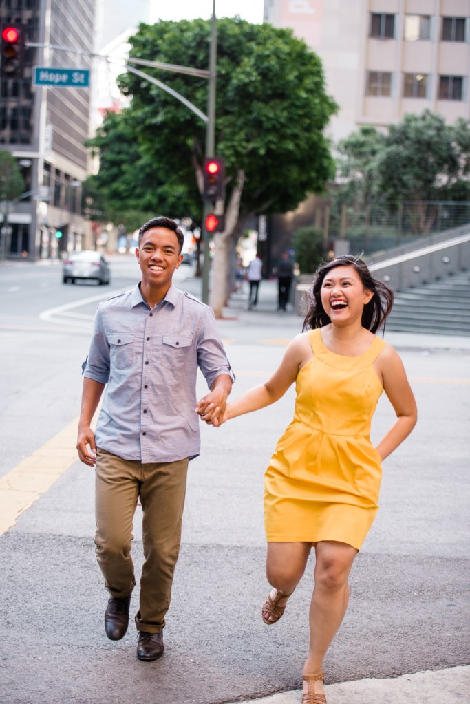 Downtown LA Engagement_Vivian Lin Photo_2